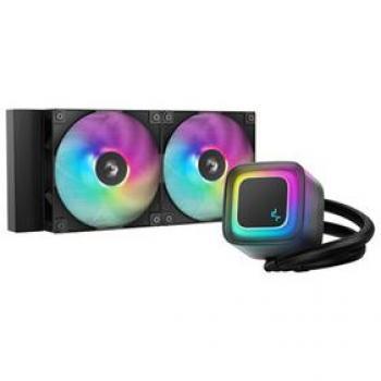 Refrigeración Líquida Todo en Uno DeepCool LE240 V2 240mm con Ventiladores ARGB Negra