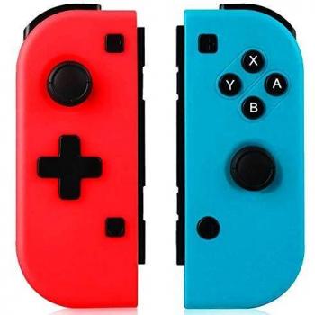 GEEMEE Mando para Nintendo Switch, Bluetooth Wireless Controller Gamepad Joystick Controlador De Reemplazo Izquierdo Y Derecho para Joy con