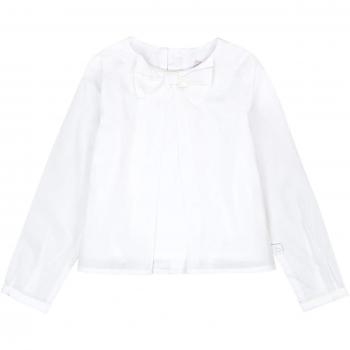 boboli 726476, Blusa para Niñas, Blanco