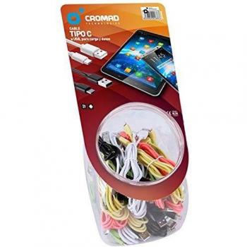 Pack 35 Cables Tipo C Colores Cromad