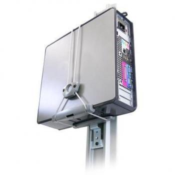 Ergotron 80-105-064 Universal CPU Holder - Soporte de la Unidad del Sistema, Gris Plateado