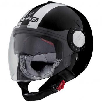 Caberg Riviera V2 + Diva – Casco Jet, color blanco y lila