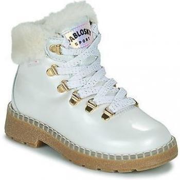 Botas de niña Pablosky de piel con cordones
