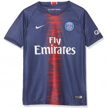 Nike 894460 – 411 – Camiseta de fútbol Infantil, Niño, Color Midnight Navy/Blanc, tamaño FR : M