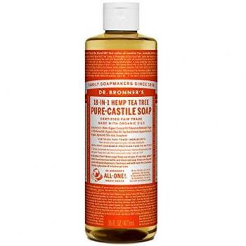 Dr. Bronner's 18-in-1 Tea Tree Liquid Soap 475ml