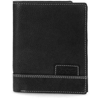 Pepe Jeans New Doors Monedero, 12 cm, 0.13 Litros, Negro