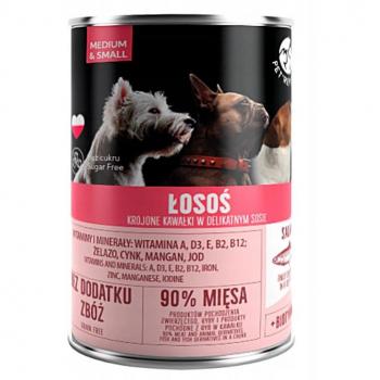 Pet Republic Adult Medium & Small Salmon - Comida Húmeda para Perros - 400g