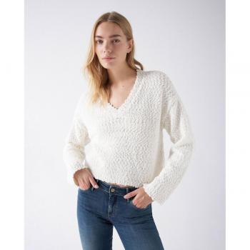 Salsa Jeans - Jersey corto de punto con textura para mujer