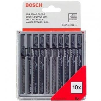 Bosch Professional Set con 10 hojas de sierra de calar