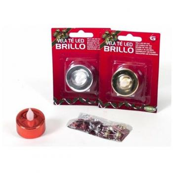 Vela LED Brillo 3.5x4cm 3 estándares