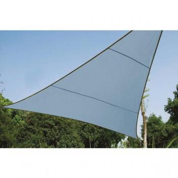 Toldo de vela triangular Perel GSS3500BG 5 x 5 x 5 m color gris claro