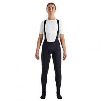 Culote Largo Sin Tirantes Sportful Neo para Mujer, Color Negro y Gris, Talla XS
