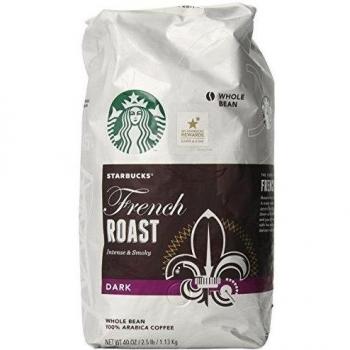 Starbucks French Roast Whole Bean Coffee, 40 Ounce