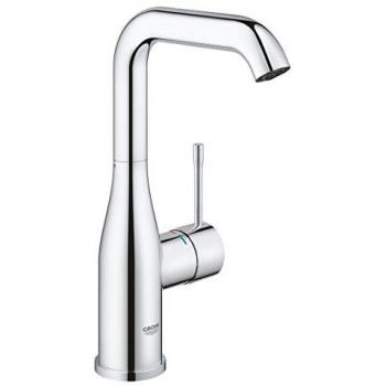 Grifo de lavabo monomando Essence L-Size con sistema de desagüe Push-Open, cromo 23799001