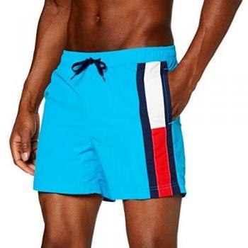 Tommy Hilfiger SF Drawstring Bañador, Azul
