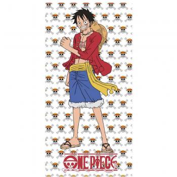 Toalla de Playa One Piece Monkey D. Luffy 100 % poliéster