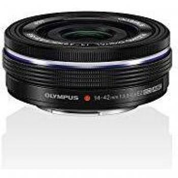 Objetivo Olympus M.Zuiko Digital 14 - 42 mm F3.5 - 5.6 EZ, zoom estándar, adecuado para todas las cámaras MFT