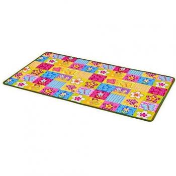 vidaXL Alfombra de Juego Estampado Mariposas 133x180 cm Estera de Jugar Bebés