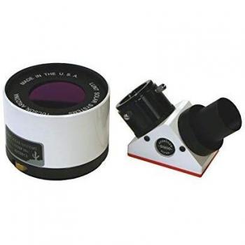 Filtro solar H-Alpha LUNT LS50FHa/B1800d1 con montura y diseño compacto