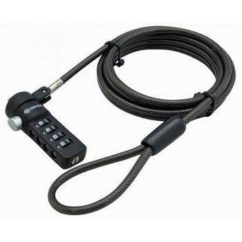 Sendt SNT-NBLC-BK 1.8m Negro - Cable antirrobo
