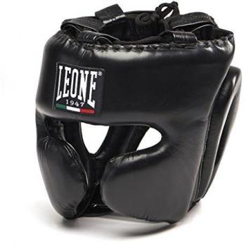 LEONE 1947 CS421 Casco, Unisex Adulto, Negro, L
