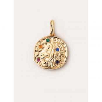 Charm Singularu Organic Colors Zodiaco Baño Oro - Leo