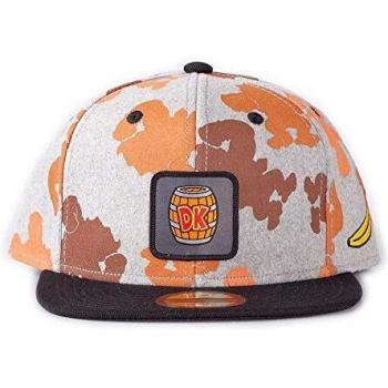 Super Mario Donkey Kong Hombre Gorra Multicolores One Size, 100% poliéster,