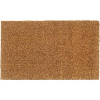 Felpudo Natural 90x150 cm Fibra de Coco Marrón