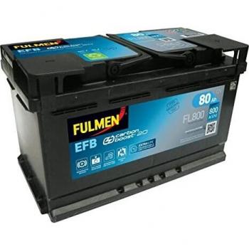 Batería para Coche Fulmen Start-Stop EFB FL800 12V 80AH 720A
