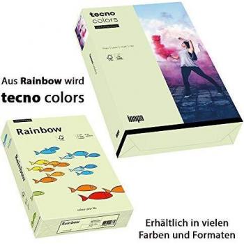 Papel Multifuncional Tecno Colors A4 - 80 g/m², Verde Claro, 500 Hojas, EU Ecolabel