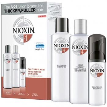 Kit de Tratamiento Sistema 4 para Cabello Teñido - Champú, Acondicionador y Scalp Treatment
