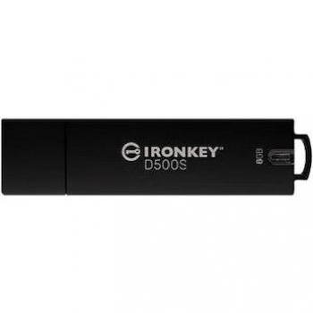 Pendrive Kingston IronKey D500S 8GB FIPS 140-3 Nivel 3 AES256