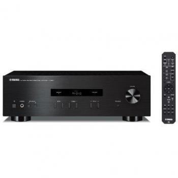Yamaha A-S201 - Amplificador Estéreo Hi-Fi de 140W, Color Negro