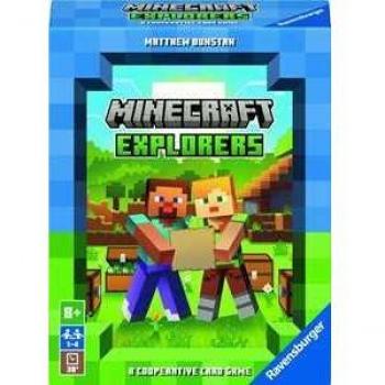RAVENSBURGER JUEGO DE MESA MINECRAFT EXPLORERS: JUEGO DE CARTAS COOPERATIVO 12x6x10 Cms.