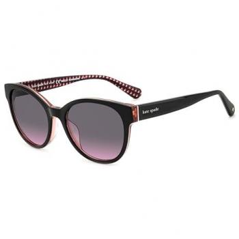 Gafas de sol Kate Spade Nathalie/G/S para mujer, color negro, tamaño 55 mm