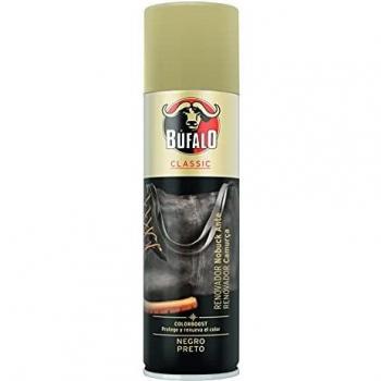 Búfalo renovador ante y nobuck negro 250ml