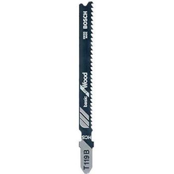 Hoja de sierra T 119 B Basic for Wood Bosch