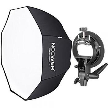 Neewer 80 Centímetros Difusor Octagonal con Soporte de Brazo Tipo S