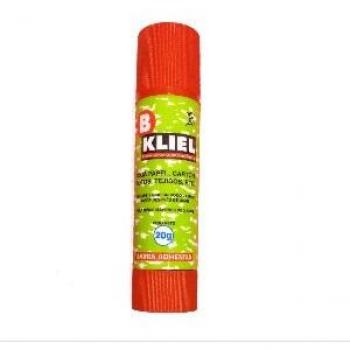Distribuciones D'Kliel 004166 - Pegamento barra, 24 unidades, 20 gr, color blanco