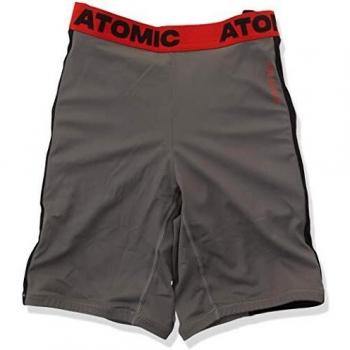 ATOMIC Live Shield Shorts Pantalón Corto Protector para esquí, Unisex Adulto, Gris/Negro, XXS