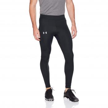 Under Armour Correr más Que The tormenta Apretado Legging, Hombre, Black/Reflective