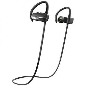 VicTsing Auriculares Bluetooth 4.1 Inalámbrico Con Sonido Estéreo para Deporte / Correr con AptX y Manos Libres para iPhone7, Sony, HUAWEI, XIAOMI etc- Color Negro