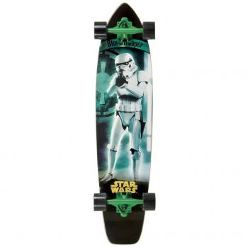 Powerslide Star Wars Stormtrooper Cruiser Longboard, schwarz - weiß - blau, tamaño único