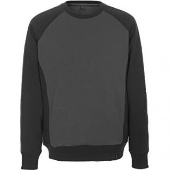 Sudadera de trabajo Mascot Workwear 50570 Unisex, color Negro/gris, talla XXL, material Poliéster y algodón