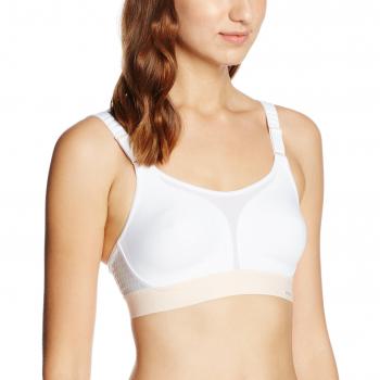 Triumph Triaction Extreme Lite Non-Wired Sports Bra - White - Size 40B (90B)