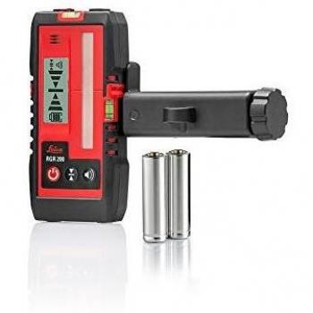 Leica RGR200 Cross-Line Laser Receiver for Red and Green Lasers with IP65 Housing
