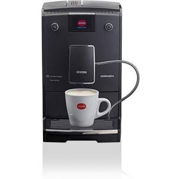 Máquina de Café Automática Nivona CafeRomatica 759 - Espresso, Capacidad 2.2 L, Color Negro Mate/Chrome, Con Espumador de Leche, Presión 15 Bar