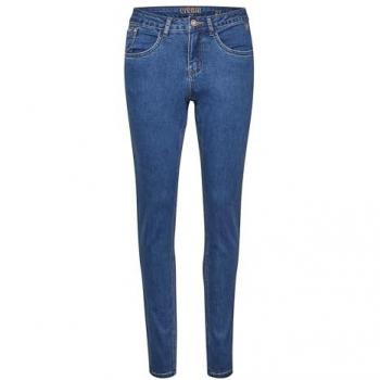 Cream Lone Coco Fit Women's Slim-Fit Indigo Blue Denim Jeans