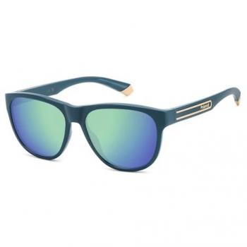 Gafas de Sol Polaroid PLD 2156/S Unisex Polarizadas Cateye Plástico Azul y Verde