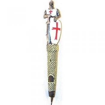 Bolígrafo figura de caballero templario